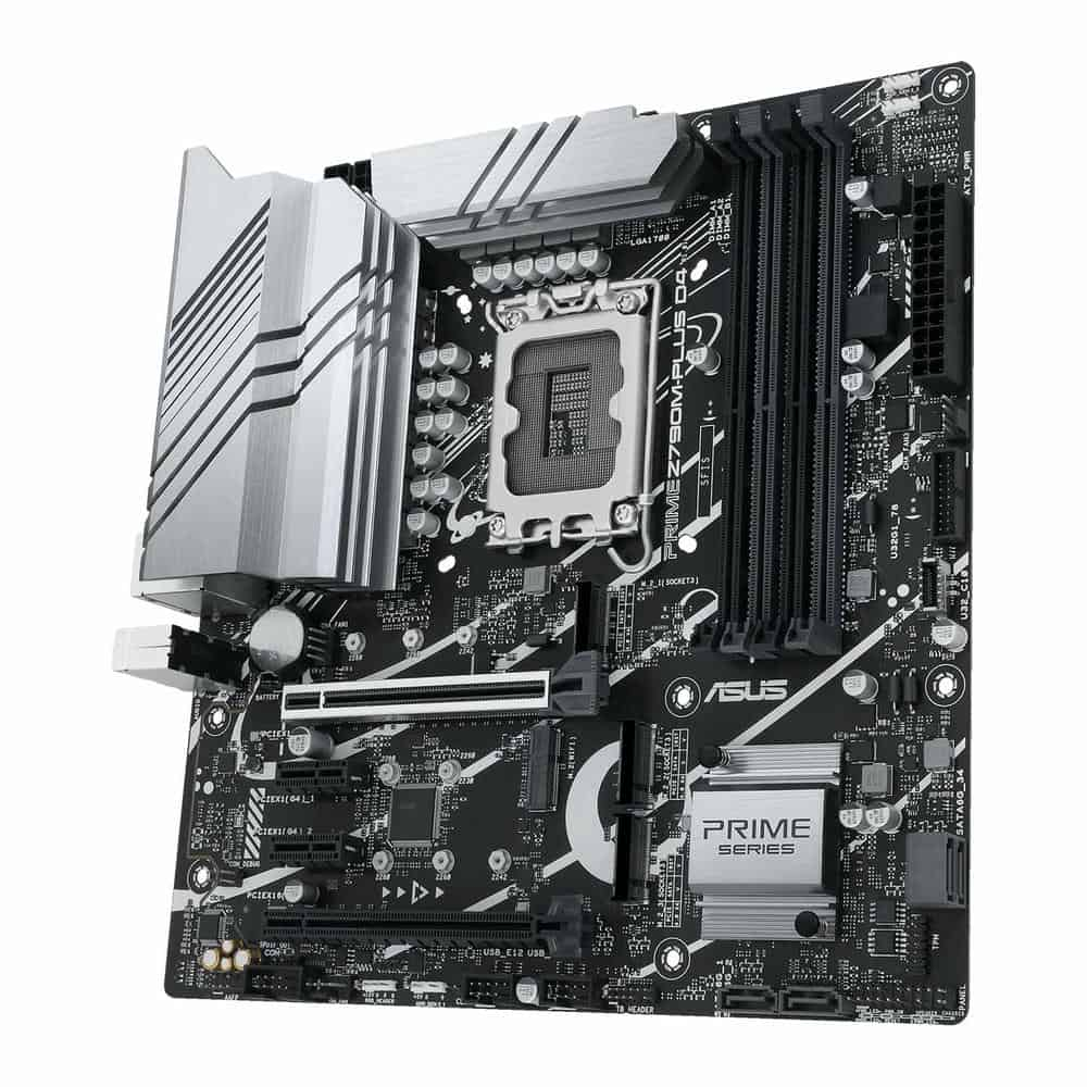 (image for) ASUS PRIME Z790M-PLUS D4 DDR4 PCIe 5.0 MicroATX Open Box Motherboard